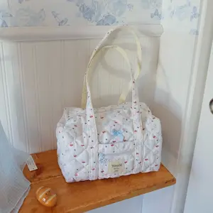 Blue summer berries coquette cat handbag Blue summer berries coquette cat handbag