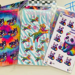 Cloud Land Savings Challenge Sticker Accounting Supplies, Whimsical Accounting Supplies for Office Budget Tracking