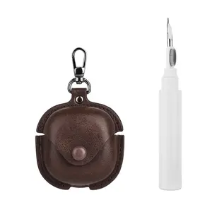 Protective Case + Cleaning Pen for Galaxy Buds 4/4pro, Effective Protection, Thick Design, Hook Included, Keep Your Earbuds Clean