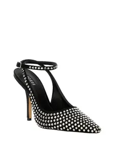 GUESS Female Estar Rhinestone Sling-Back Pumps