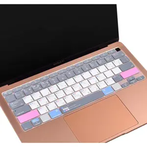 MacBook Air M1 Keyboard Cover Shortcuts for MacBook Air 13 inch 2021 2020 Model A2179 A2337 M1 with  OS Shortcut Hot , MacBook Air 13 inch Accessories
