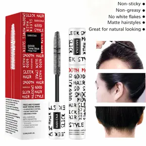 Hair styling stick, suitablefor girls' hairstyle care, broken Hair Finishing Stick,  Not-Greasy Hair Gel Stick Small Broken Hair Cream/Gel  （0.46FL.Oz ）Good Behavior Frizz and FlyawayLightweight Gel Hair Taming Wand Volumizing Lengthening Strong Hold Gel