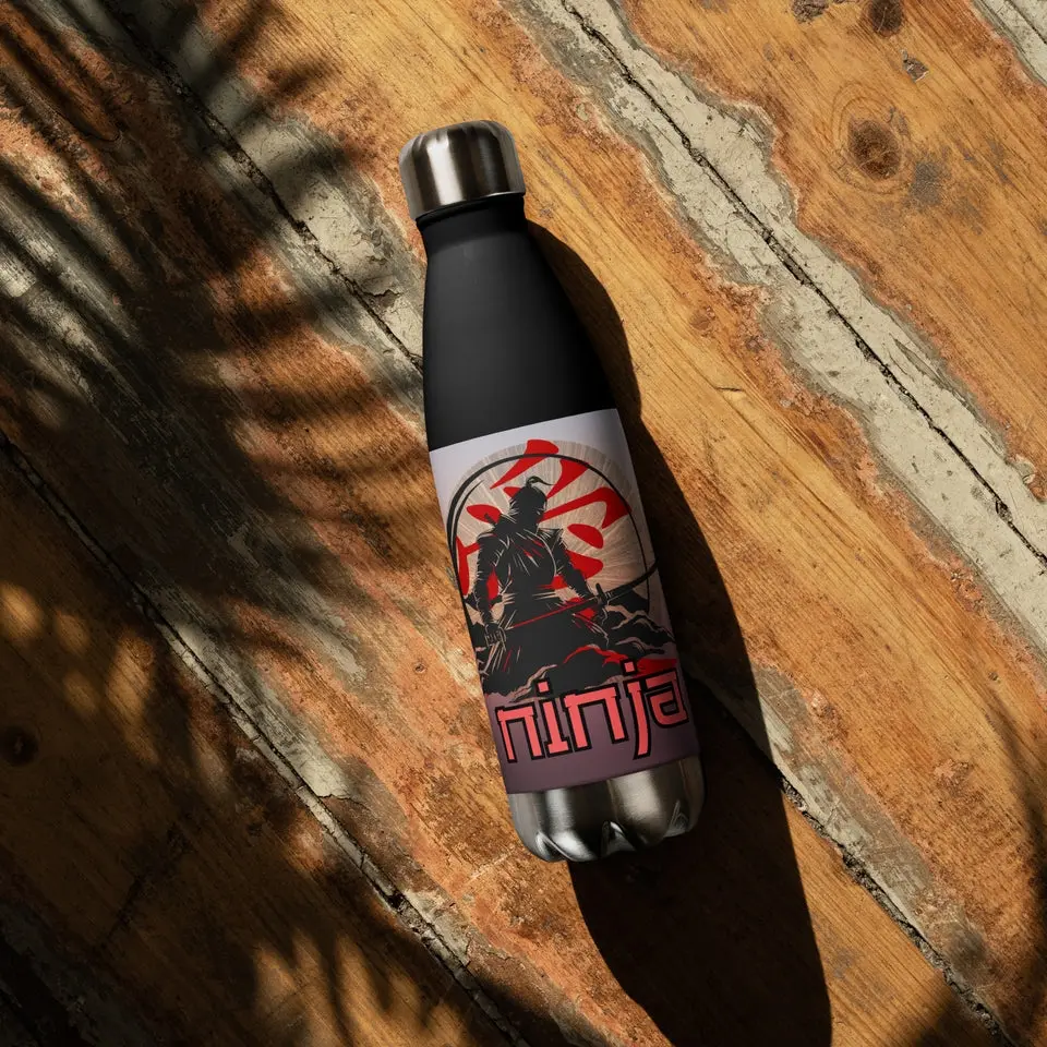 Ninja Power Voice Over: Reusable Stainless Steel Water Bottle