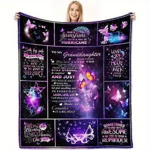 A Blanket for My Granddaughter, a Birthday Gift, a Graduation Present for My Granddaughter, And a Blanket for The Office, Sofa, Car, And Bedding.