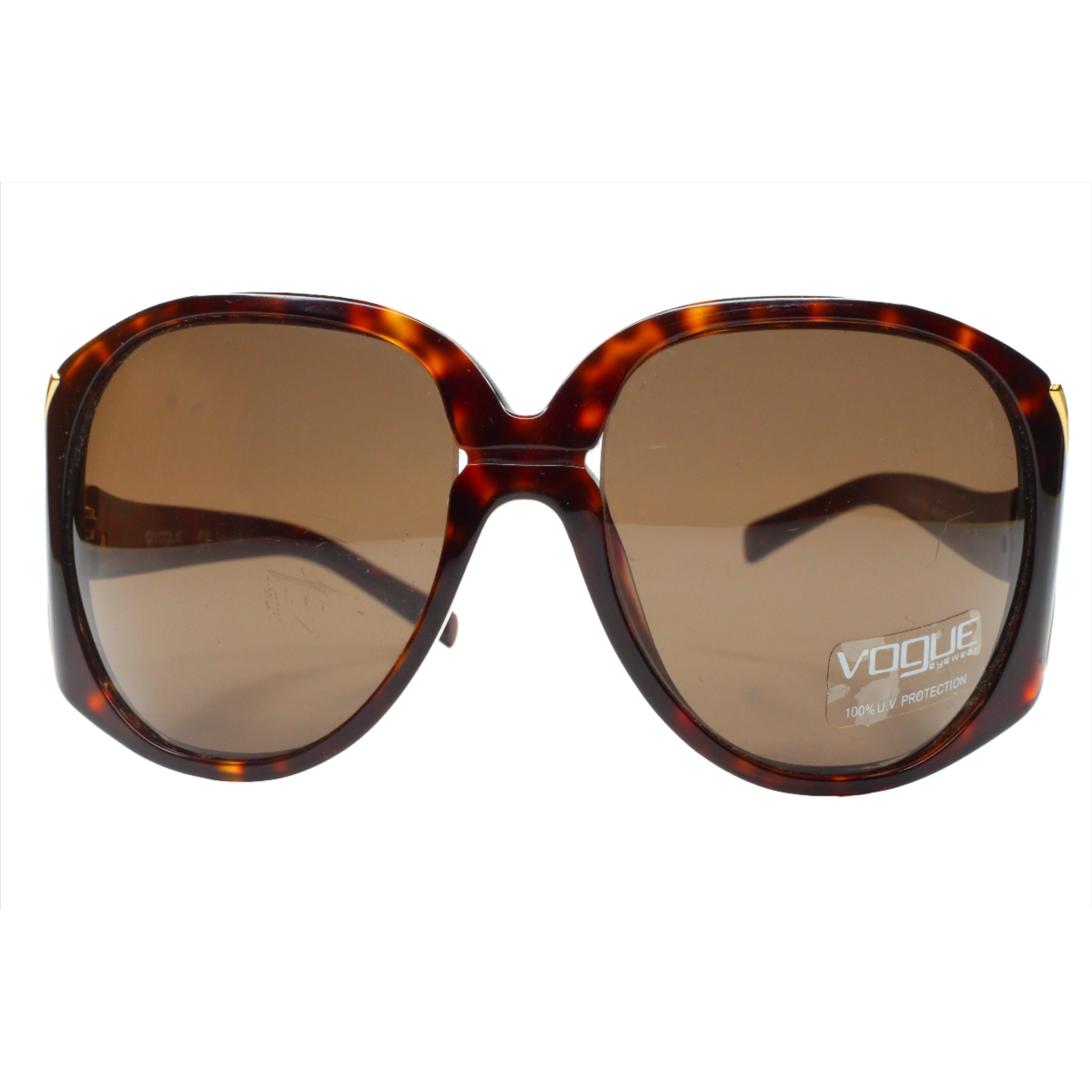 Vogue VO2517S-B Brown Havana Gold Gradient Luxury Sunglasses -Wo