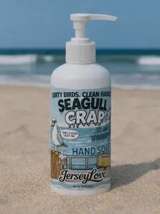 Jersey Love Seagull Crap Hand Soap