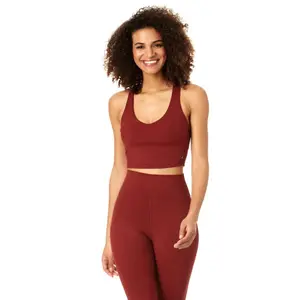 Anne Cole Active - V Neck Crop Top