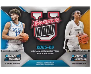2025/26 Bowman University NOW March Madness Basketball Hobby Box
