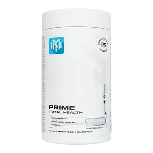 Morphogen Nutrition PRIME: TOTAL HEALTH - Advanced Organ Health Formula with NAC, Citrus Bergamot, Curcumin, Milk Thistle & CoQ10 for Blood Work Support & Longevity