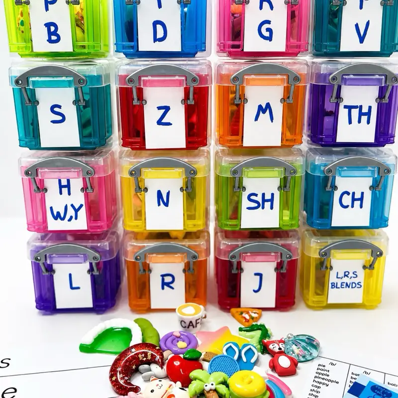 Speech Therapy Mini Objects Set Over 300 trinkets for ALL SOUNDS Articulation Say & Play Mini Objects