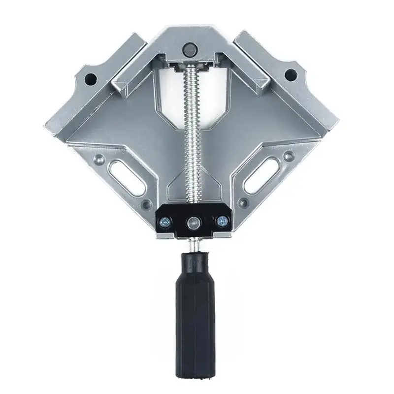 Aluminum Alloy 90° Right-Angle Clamp Right Angle Vice Clamps Metal Welding Woodworking 90° Photo Frame Clamping Tool