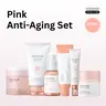 [mixsoon Official] Pink Anti-Aging Set | PDRN + Collagen + Peptide | 6 Full-Size Products | Hydration, Elasticity & Smooth Skin Care |Korean Skincare gift