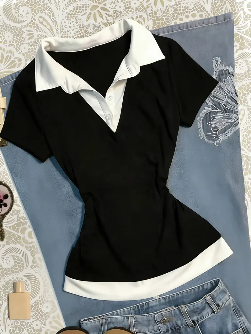 2000s polo shirt - TikTok Shop