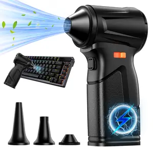 Compresssed Air duster Cordless Leaf Blower Violent Turbo Fan,USB Rechargeable Handheld Cooling Turbo,Portable Waist Fan