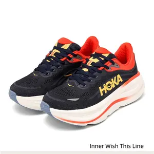 Bold Contrast! Max-Cushion Runners with Fiery Orange & Yellow Accents