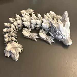 Articulated Wolf Dragon Decor Eye