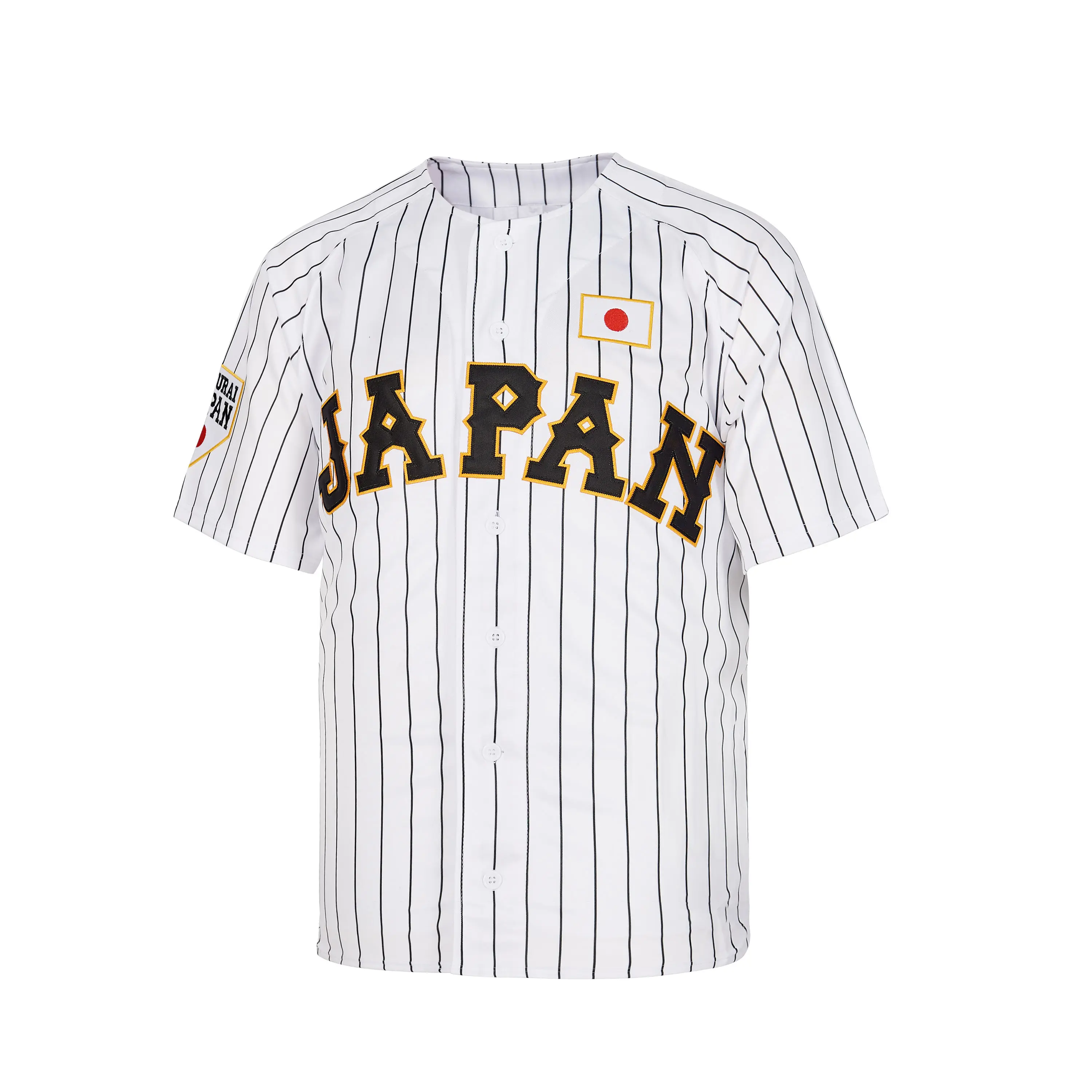 Men's Ohtani #16 Japan Hip Hop Short Sleeves Baseball Jerseys