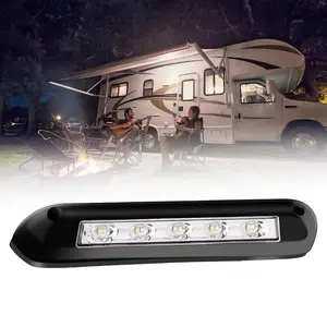 12V 24V LED Interior Wall Light RV Exterior Awning Porch Lamp Waterproof Light Bar Led Work Light for Caravan Trailer Van Camper
