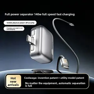 Full Charge Separator, 140W Fast Charge Compatible, Auto Pop-Up Power Off, Anti-Overcharge Battery Protector tiktokshopspringglowup