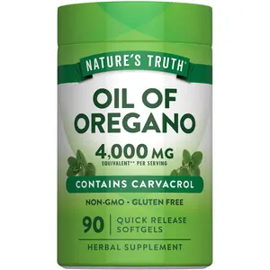 Oregano Oil Softgels | 4000mg | 90 Count