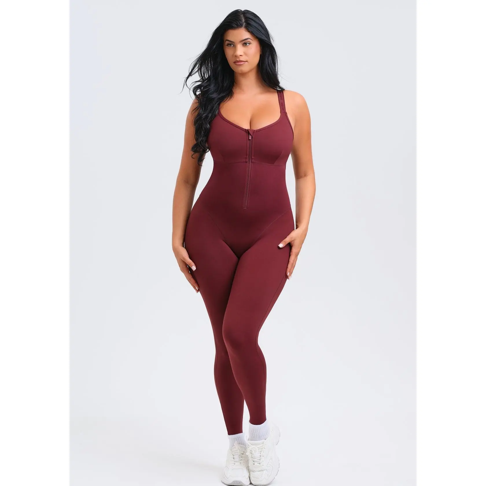 SaunaSculpt Open-Back Jumpsuit