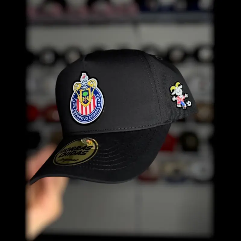 Chivas Club Deportivo Adjustable Snapback Baseball Cap - Full Red