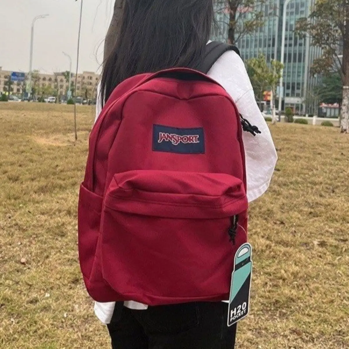 JanSport Cross Town Backpack – Large Single Main Compartment Backpack with Front Utility Pocket, Lightweight Versatile Daypack for School, Travel & Daily Use