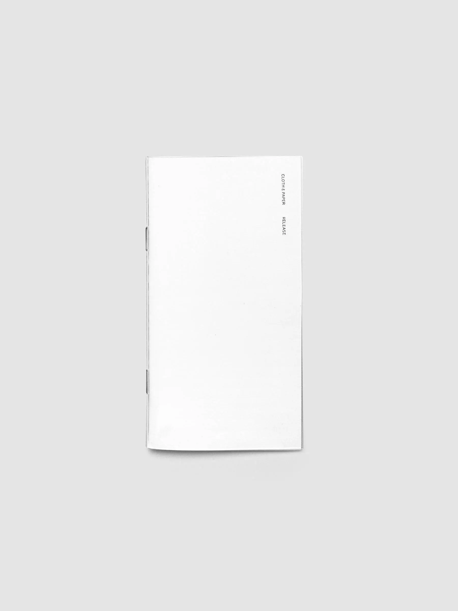 Release Paper Travel Notebook | A5 Slim