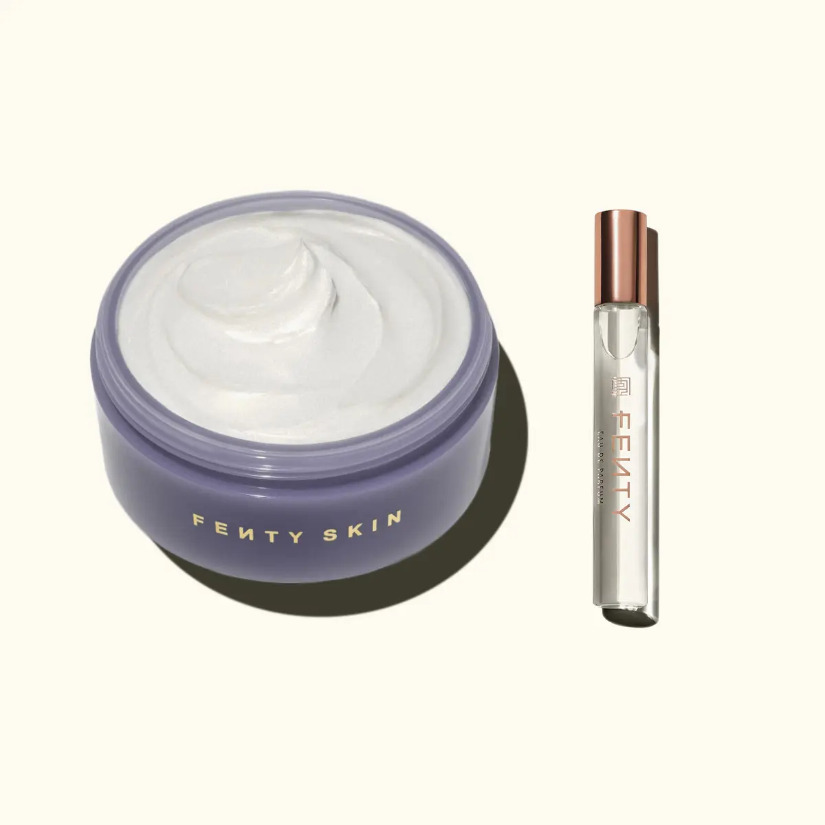 Fenty Beauty Rich Drip Duo: Fenty Eau de Parfum + Butta Drop Whipped Oil Body Cream Perfume Fragrance Bundle Fenty Beauty Rich Drip Duo: Fenty Eau de Parfum + Butta Drop Whipped Oil Body Cream Perfume Fragrance Bundle
