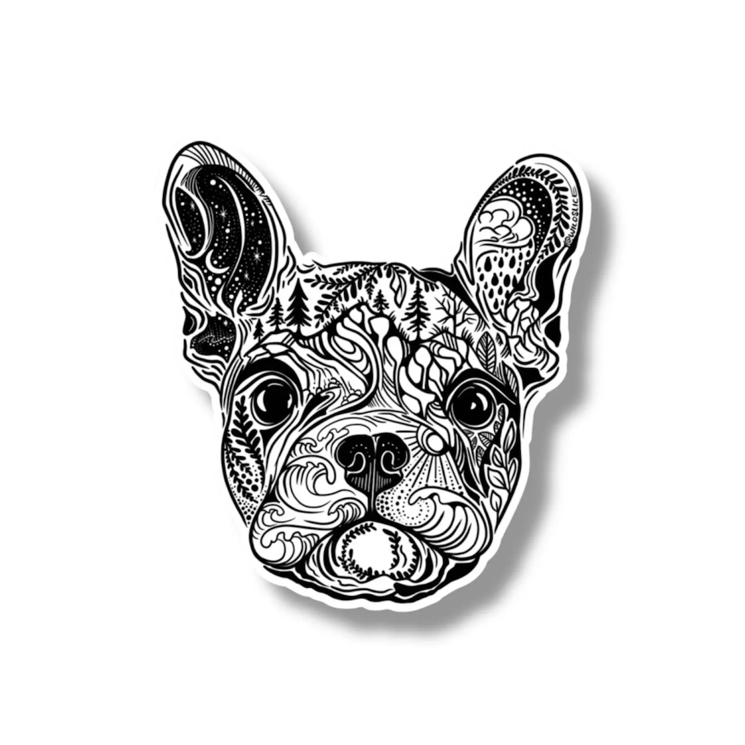 FRENCHIE French Bull Dog Sticker