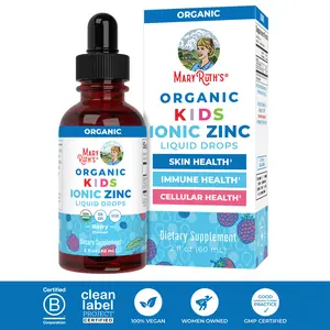 MaryRuth's Organic Kids Zinc Liquid Drops - Immune Support Supplement for Kids - Skin Health - Zinc Sulfate - Vegan - USDA Organic - 2 Fl Oz MaryRuth's Organic Kids Zinc Liquid Drops - Immune Support Supplement for Kids - Skin Health - Zinc Sulfate - Vegan - USDA Organic - 2 Fl Oz