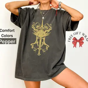 I Am No Man Comfort Colors Shirt: Fantasy Book Reader Tee - Lord of the Rings Quote XJBPZ