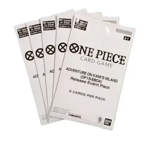 Sealed 1-Piece OP-15/EB04 Release Event Promo Trading Card Pack, Non-Sports Collectible for Kami's Island Adventure