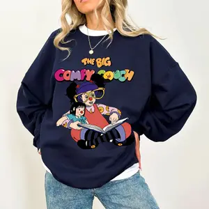 The Big Comfy Couch TShirt/Sweatshirt/Hoodie, Classic 90s TV Show Nostalgia Apparel, Loonette and Molly Vintage Cartoon Design, Funny Retro Gift for Fans, Childhood Memories Tee