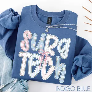Surgical Tech T-Shirt / Sweatshirt & Hoodie, Surgical Tech Gifts, Surgical Tech Crewneck Clothes Sleeve