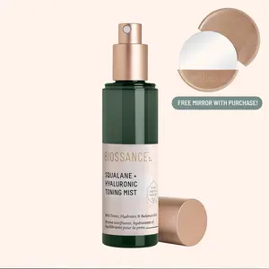 Biossance Squalane + Hyaluronic Toning Mist-Hydrating Mist for Plump and Radiant Skin for Daily Use