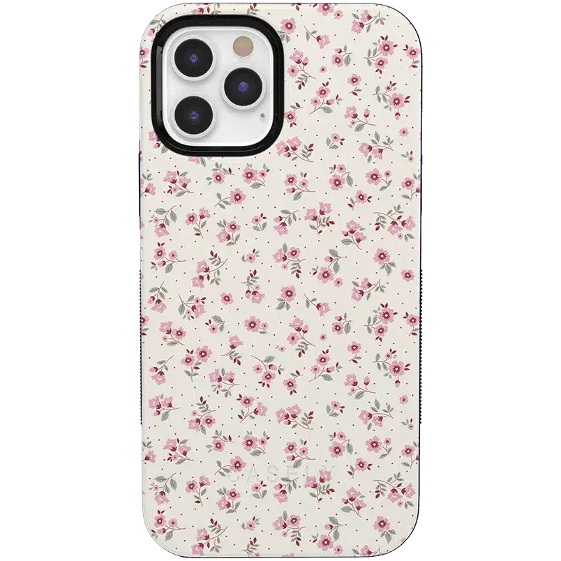 Casely iPhone 12 Pro Max Case | Cottage Charm | Cottagecore | Bold Protective Design | Compatible with MagSafe