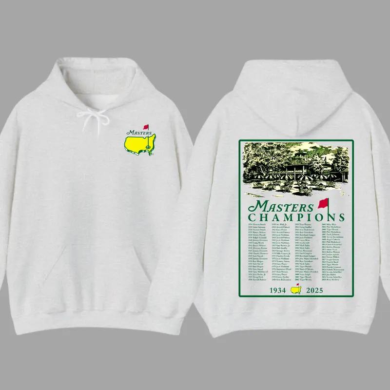 2025 Masters Tournament Augusta 91 Years Hoodie, Golf Tournament, The Masters Golf Cup 2 Sided Hoodie, Golf Gifts For Men - LORA ATCHER