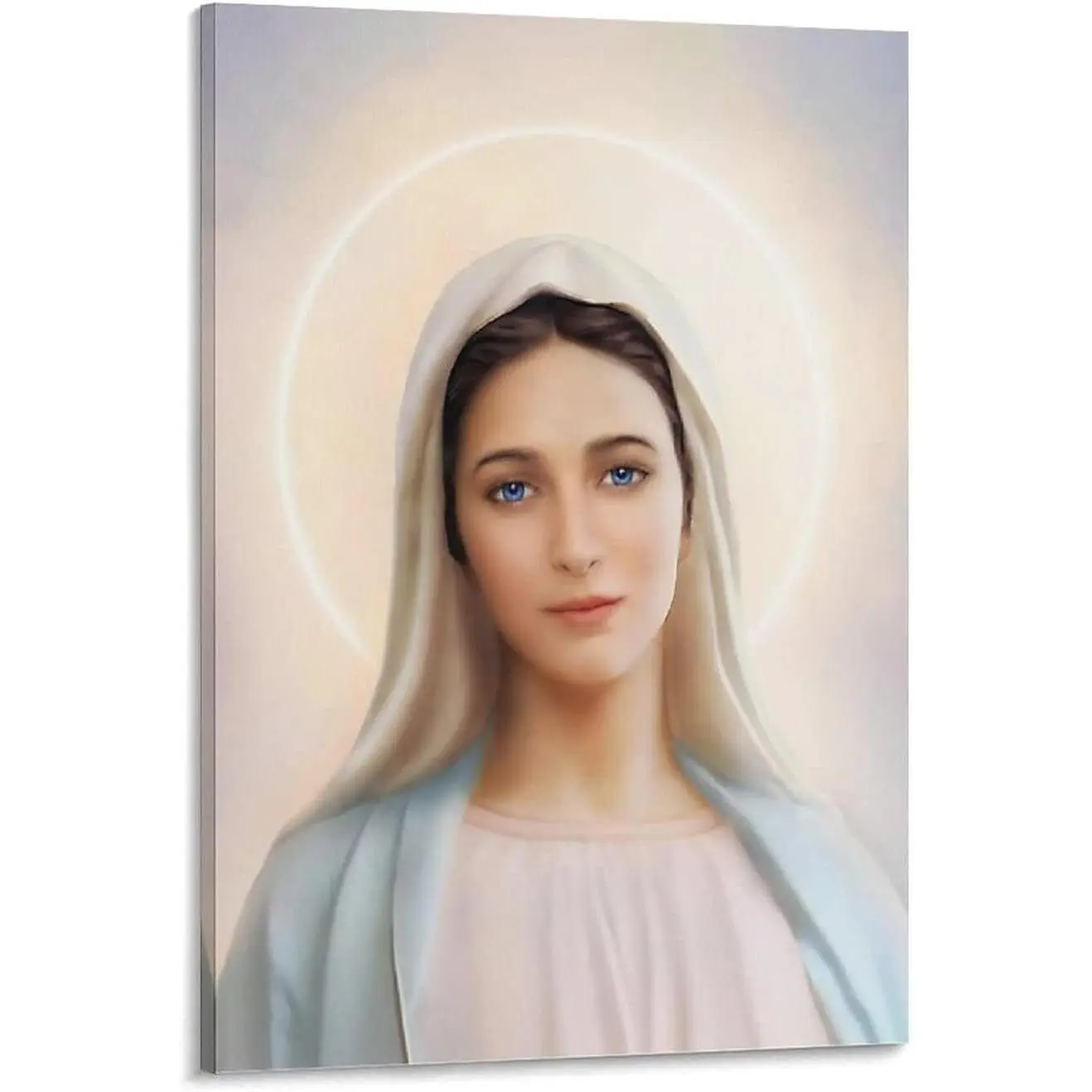 Lucky Poster -Vintage Posters,Virgin Mary Poster,Religious Art,Catholic Poster,Religious Art- Art Print Decor Room Colorful Gifts Ornaments Decoration