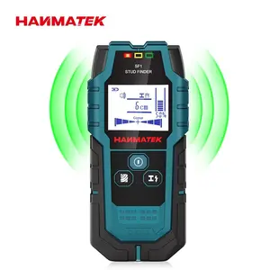 HANMATEK SF1 Handheld Detector, 1 Count Multifunctional Stud Finder Wall Scanner Detector, Metal Depth Measuring Tool Suitable for Wooden Screws, Electric Cables, Wall Detectors