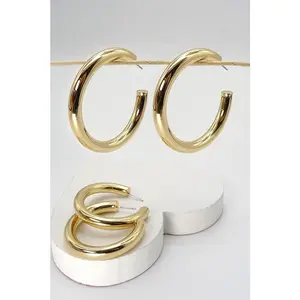 Chunky Hoop Earrings