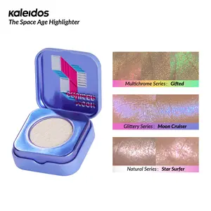 Kaleidos The Space Age Highlighter | Color-Shifting, Natural Glow, Multichrome, Translucent, Rave Makeup, Festival Makeup, Cosmetic Gift, Holographic Makeup, Ethereal Makeup, Duochrome, Glassy Skin