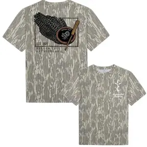 Wing Slate Turkey Tee Camo Shirt, Durable Nature Pattern Tee for Outdoor Adventures and Casual Looks, T Shirt 3D Camo, Style T Shirt 3D Camo