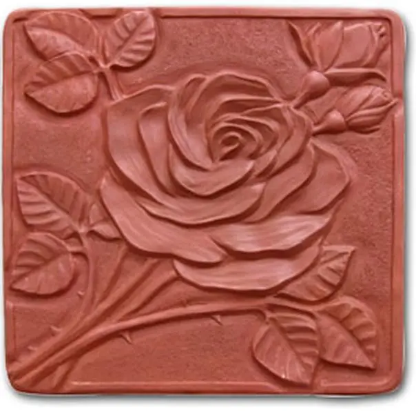 Rose Stepping Stone Mold- Pack of 2