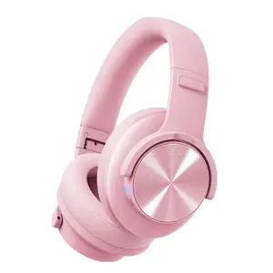 Wireless Over-Ear Bluetooth Headphones – 120H Playtime, 3EQ Modes, Deep Bass, Hands-Free Calls, for Travel, Home, Office, PC & Cellphone