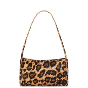 Mansur Gavriel Gaia Shoulder Bag in Leopard