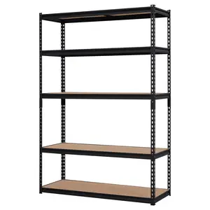 Heavy Duty Storage Shelves - 5 Tier 48 * 24 * 72 in, Adjustable Garage Storage Shelving, Metal Storage Utility Rack Shelf Unit