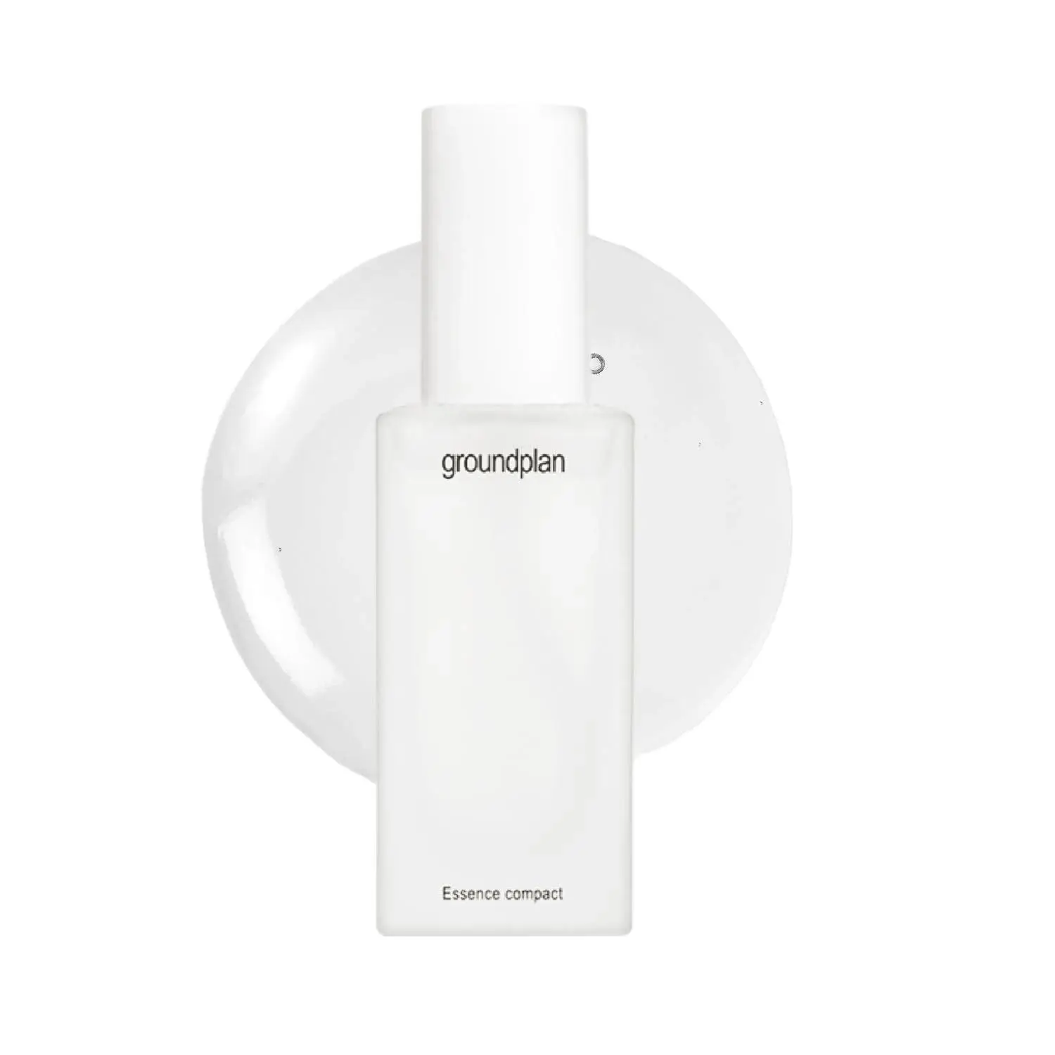 groundplan Essence Compact 40ml, Korean Hydrating Essence with Calendula, Niacinamide, Panthenol + Centella for Dry Tired Skin
