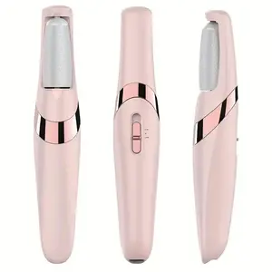 Effective Portable Electronic Foot File, Quick Removal Of Dry Chapped Skin, Adjustable Electric Foot Callus Remover, Professional Foot Care Tool for Home Use, Pink Foot Callus Remover
