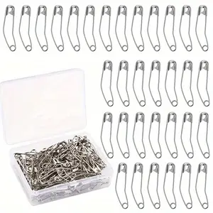 50pcs Curved safety pins and sewing supplies pins for household sewing and quilting